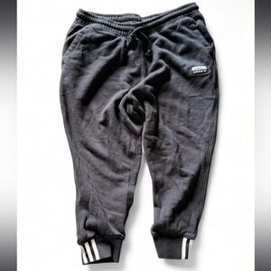 ‘Adidas’ Black Joggers | Size L